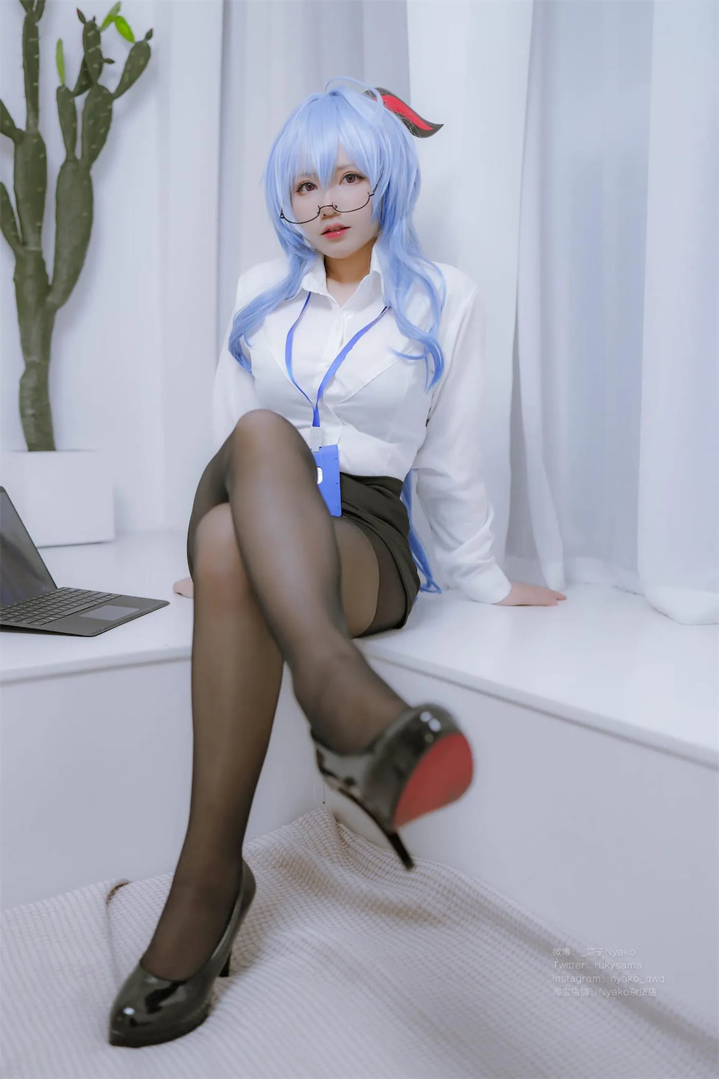 Nyako喵子 – NO.43 原神甘雨OL [79P]插图9